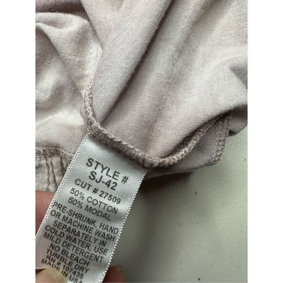 Hard Tail Forever Women's White & Brown Tie-Dye Long-Sleeve A-Line Dress Size L - Picture 7 of 7